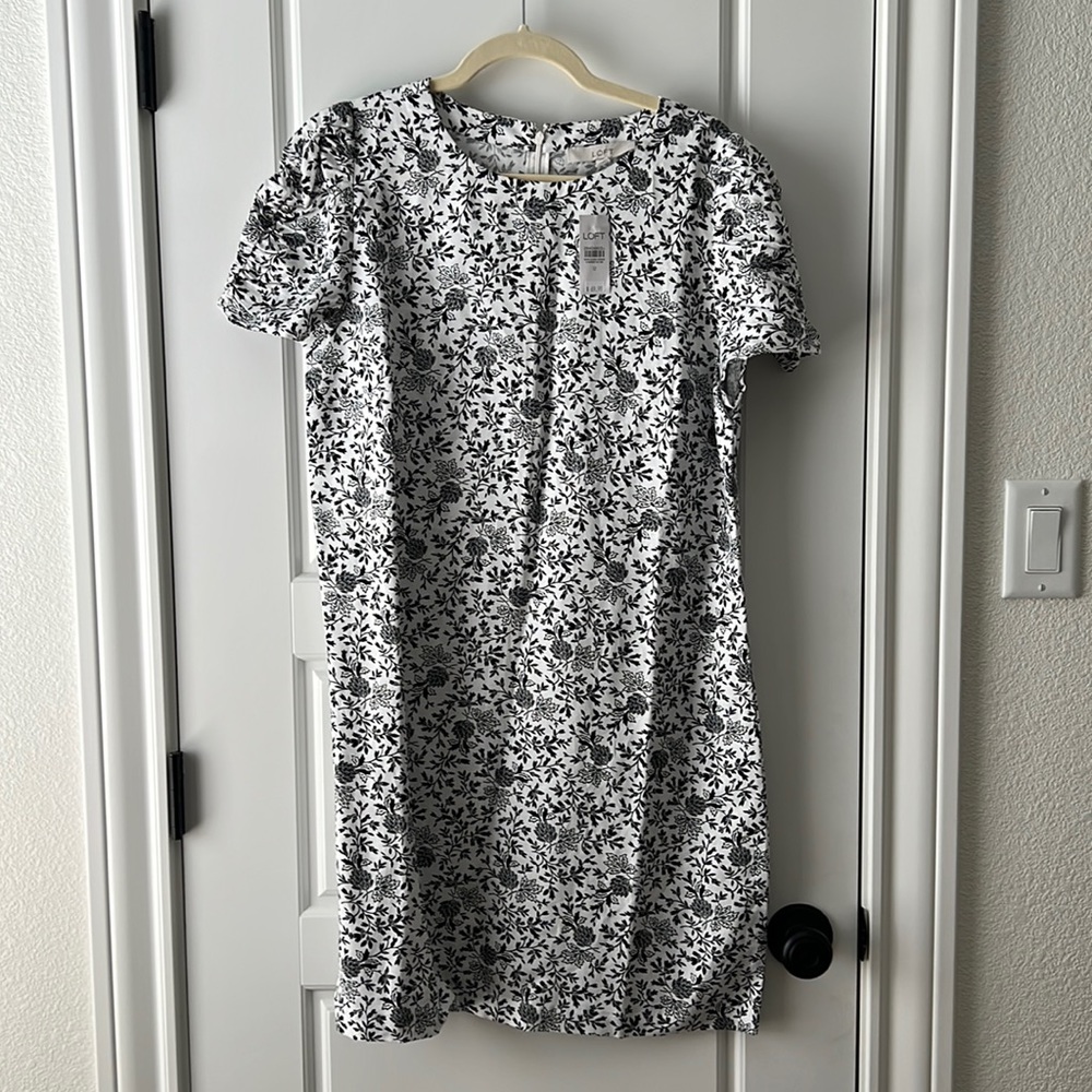 Black & White Loft Dress